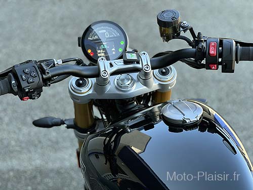 Triumph Speed Twin RS Motorradvermietung Frankreich